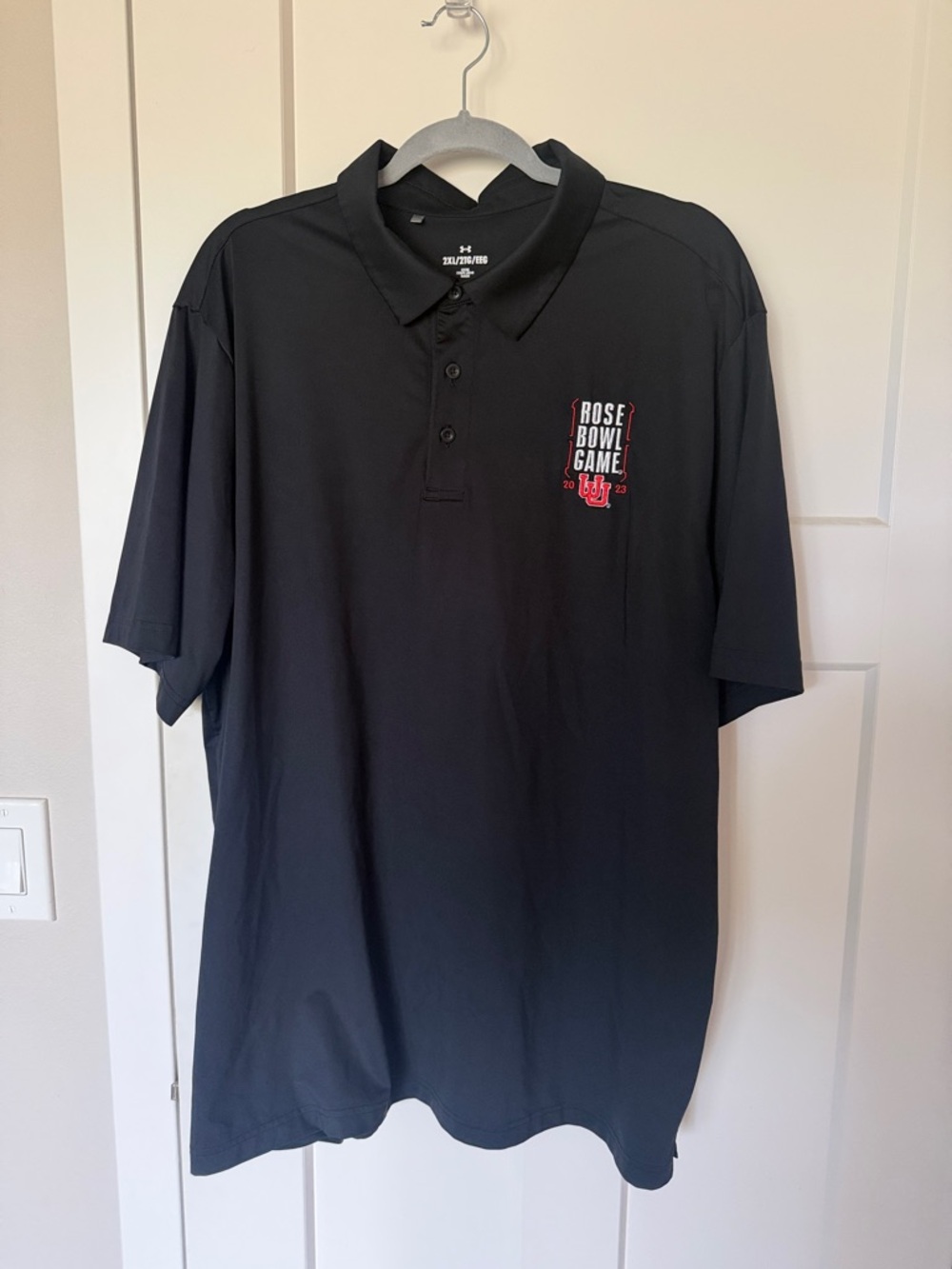 Under Armour Black Polo University of Utah Utes - Picture 1 of 5